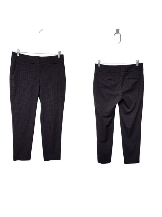 Ann Taylor Pants - Ann Taylor Loft Marisa Ankle Fit Casual Dress Pants Size 4 Color Black/Red0
